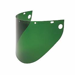 FIBRE-METAL DARK GREEN FACE SHIELD WINDOW