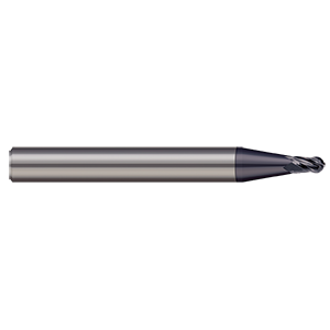 METRIC MINI NANO BALL NOSE 2FL END MILL
