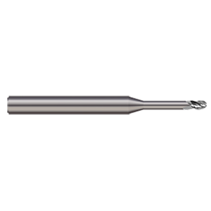METRIC MINI NANO BALL NOSE 2FL END MILL