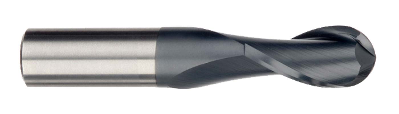 E12B 3/64" 2FL SE BALL END CARBIDE END MILL