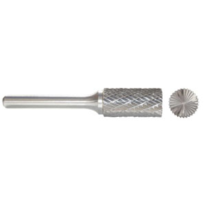 SB-3L 3/8" DC CYL SHAPE CARBIDE BURR