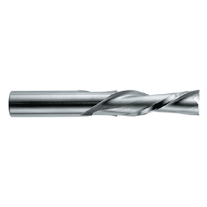 1/4"Ã˜ 2-Flute End Mill, 0.72-in LOC, 1/