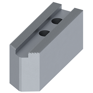 8x3 ALUM SERRATED JAW SET (3)