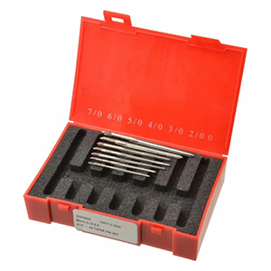 #7/0 THRU #0 TAPER PIN REAMER SET