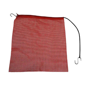 RED JERSEY MESH SAFETY FLAG w/ 35IN