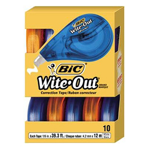 WITE-OUT CORRECTION TAPE,