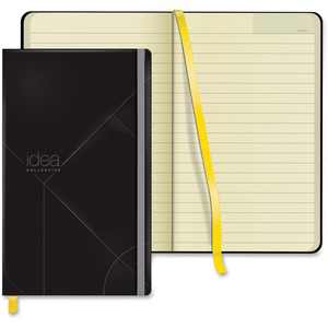 8-1/4" x 5" BLACK HARD COVER JOURNAL
