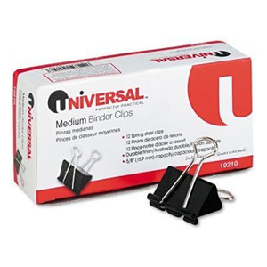 MED BINDER CLIPS (12/BOX))