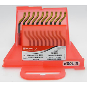 SHAVIV E100P TiN DEBURRING BLADE