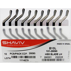 B10L HSS DEBURRING BLADE f/ LEFT HANDED