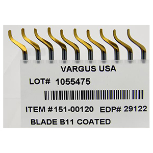 B11P TIN EXTRA THIN NOSE DEBURRING BLADE