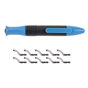 GLO-BURR B HANDLE w/ 10 B10 DEBURRING