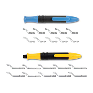 GLO-BURR B & E HANDLE w/ 10 B10S & 10