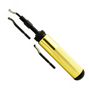 5PC ALUM HANDLE CLASSIC E DEBURRING SET