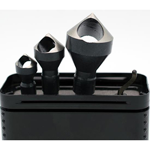 ZERO-FLUTE COUNTERSINK DEBURRING SET