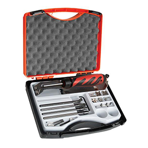 MANGO II UNIVERSAL DEBURRING SET w/ CASE