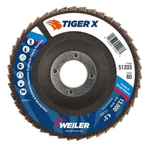 4-1/2 80GR TIGER X ANGLE TY29 FLAP DISC