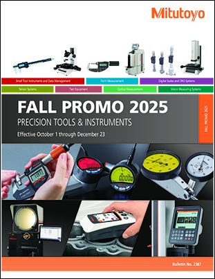 Mitutoyo Fall Promo 2025
