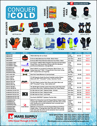 Conquer the Cold Winter Promo
