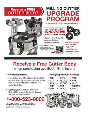 Mitsubishi Milling Cutter Upgrade