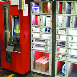 AutoCrib industrial vending machine with locker bays